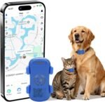 Waterproof Dog GPS Tracker with Real-Time Location & Geo-Fence Alerts