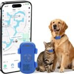 Waterproof Dog GPS Tracker with Real-Time Location & Geo-Fence Alerts