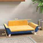 Cozy Elevated Dog Sofa Bed with Removable Cushion for Small Dogs - Image 7