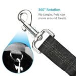 Adjustable Black Nylon Pet Collar 2 Pack - Image 8