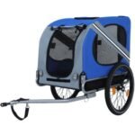 Large Folding Dog Bike Trailer - 120LB Capacity, All-Terrain Carrier - Image 10