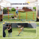 Adjustable Dog Agility Course Set with Carry Bag - Image 6