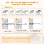 Wall Mounted Cat House with Washable Cushion - Natural Seagrass - Image 7