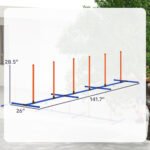 Adjustable Dog Agility Course Set with Carry Bag - Image 7