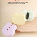 Silicone Dog Treat Bag with Hanging Buckle for Training