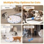Interactive Motion Activated Cat Toy Ball with USB Rechargeable Battery - Image 2