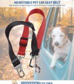 Adjustable Nylon Pet Dog Car Seat Safety Leash - Image 4
