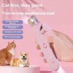 2-in-1 Pet Nail Clippers with LED Light for Dogs & Cats - Image 7