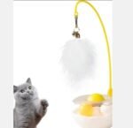 Interactive Resin Duck Cat Toy for Fun Indoor Play - Image 3