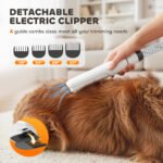 5-in-1 Quiet Dog Grooming Kit with Safe Hair Dryer - Image 7