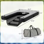 Portable Dog Pool Ramp with Non-Slip Surface and Storage Bag - Image 3