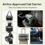Airline Approved Pet Carrier with Wheels and Expandable Space - Image 5