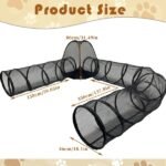 Portable Outdoor Cat Enclosure and Tunnel Playpen - Image 4