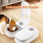 Automatic Gravity Pet Feeder and Water Dispenser for Cats & Dogs