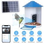 1080P HD Bird Feeder Camera with Night Vision & AI Bird ID