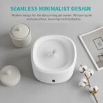 White Cat Water Fountain for Fresh Hydration - Image 4