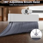 4-in-1 Adjustable Broom and Dustpan Set with Small Brush - Image 7