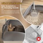 Large Stainless Steel Cat Litter Box - Durable & Easy to Clean - Image 2