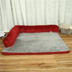 Corduroy Pet Sofa with Non-Slip Padding - Multiple Sizes