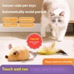 Interactive Cat Toy in Grey and Yellow - Image 5