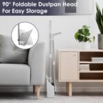 4-in-1 Adjustable Broom and Dustpan Set with Small Brush - Image 6