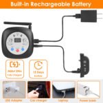 Wireless Dog Fence System with GPS Tracker and Adjustable Collar - Image 3