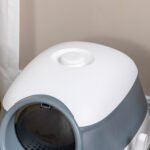Modern Enclosed Cat Litter Box with Scoop & Air Freshener - Image 5
