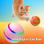Interactive Automatic Rolling Ball Toy for Cats and Dogs