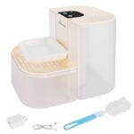 Automatic Pet Water Fountain with Dual-Tank Filtration and Remote Control - Image 8