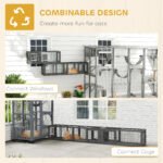 Flexible Outdoor Cat Play Tunnel with 8 Doors for Cats Under 10 lbs - Image 3