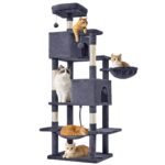 Multi-Level Cat Tree with Cozy Condos and Perches
