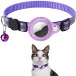 Reflective Waterproof Nylon Collar Holder Case for AirTag - Pet ID Cover for Cats & Dogs - Image 9